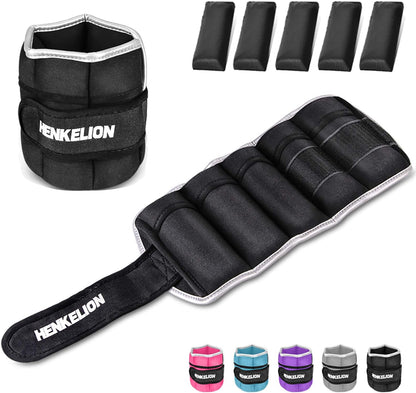 Elevate Your Workouts with Adjustable Ankle Weights - Perfect for All Fitness Levels!