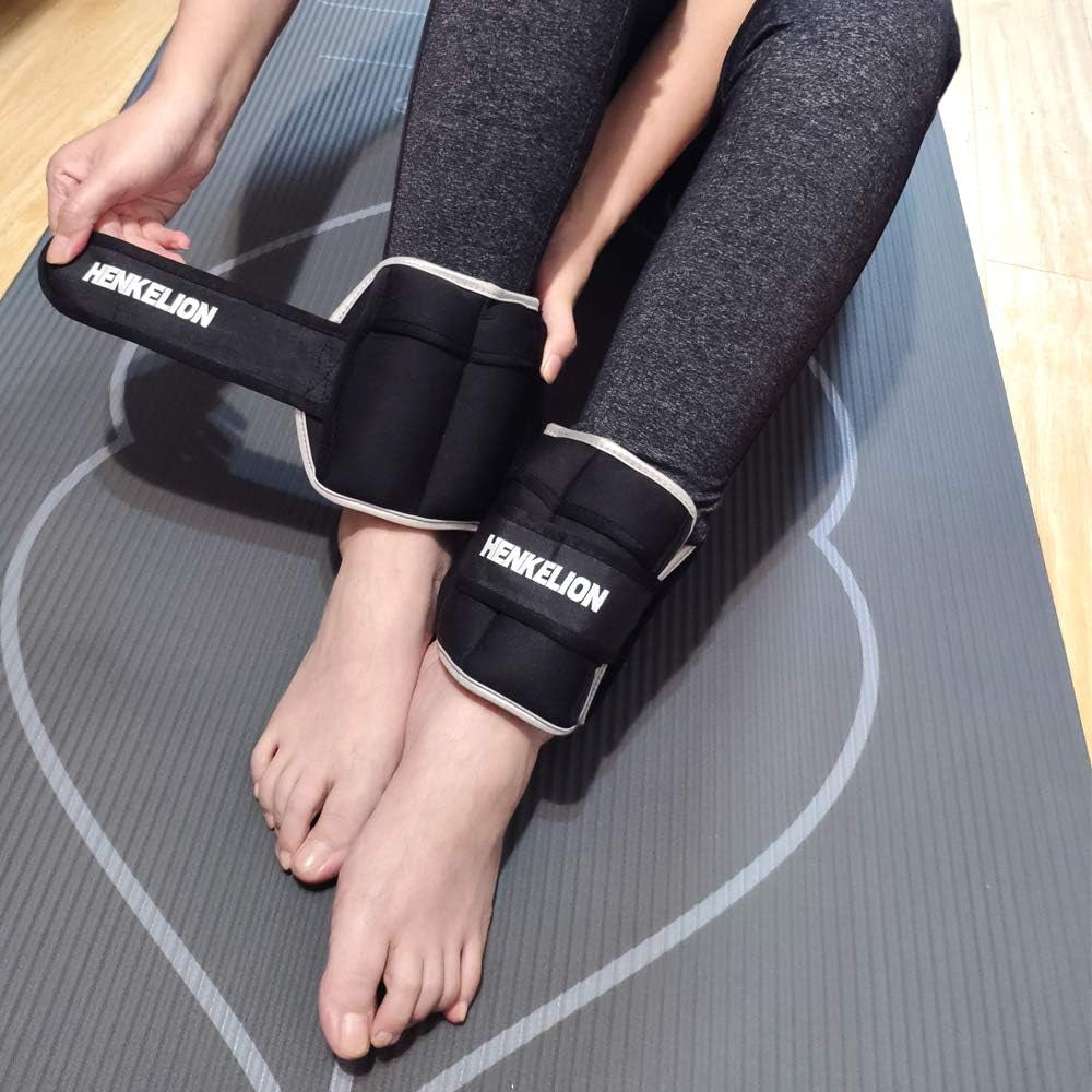 Elevate Your Workouts with Adjustable Ankle Weights - Perfect for All Fitness Levels!