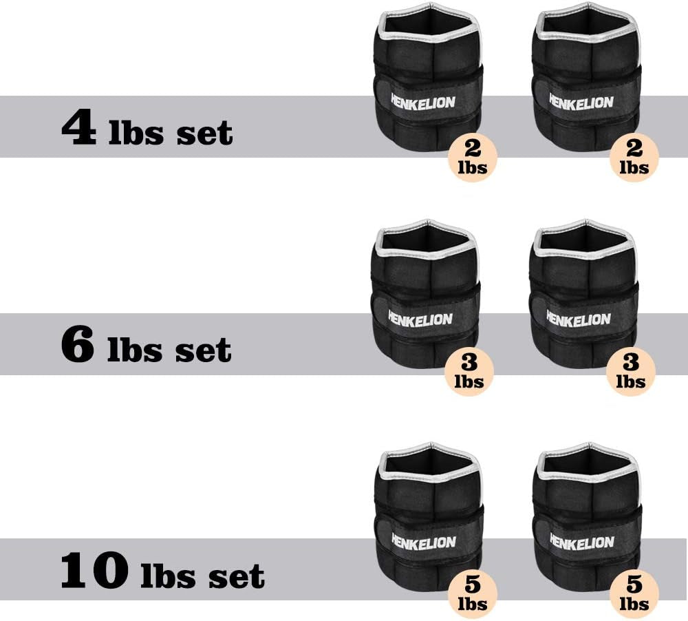 Elevate Your Workouts with Adjustable Ankle Weights - Perfect for All Fitness Levels!